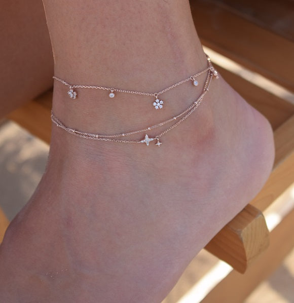 FLOWER POWER ANKLET