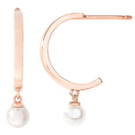 CLARAMAE PEARL HOOPS