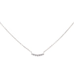 DIAMOND BAR NECKLACE