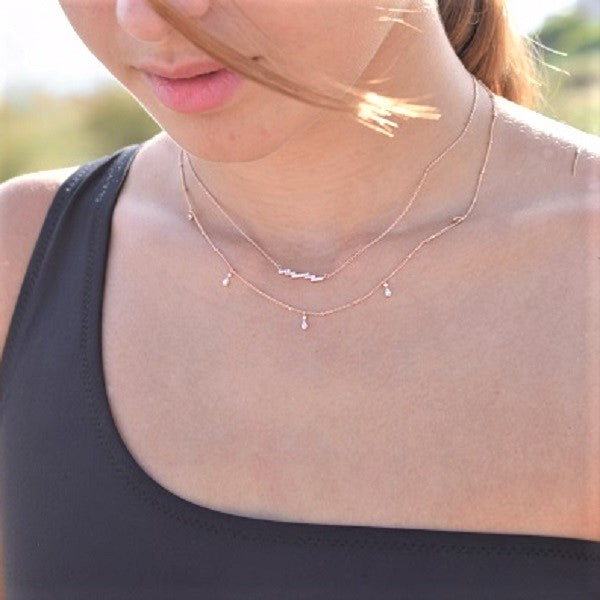 SUNSET DROPS NECKLACE