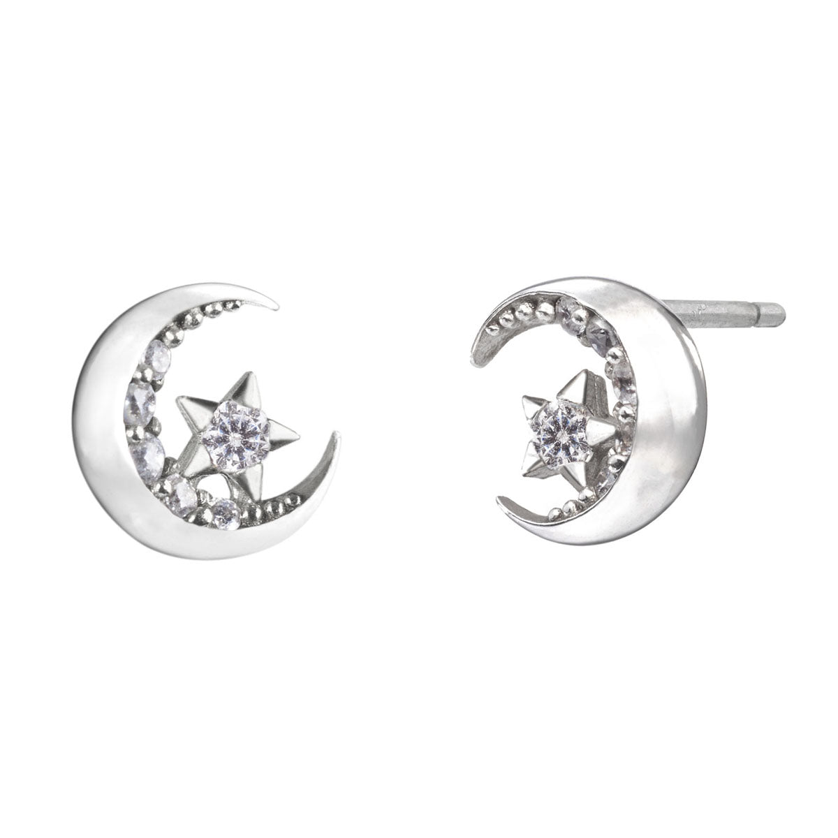 MOON BABY STAR EARRINGS