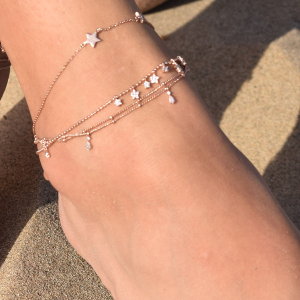 STAR DUO ANKLET